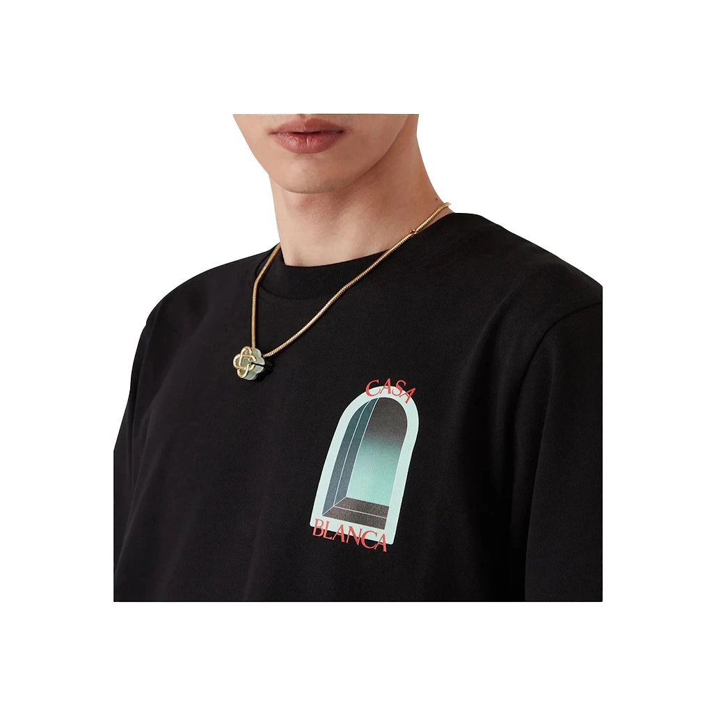 Chrome Hearts Horse Shoe Logo Pocket T-Shirt Black