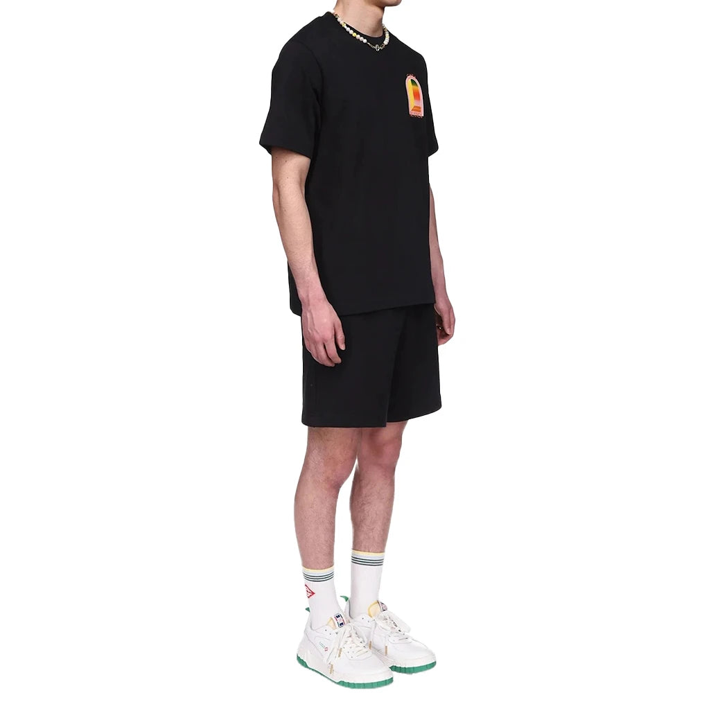 Casablanca gradient arch logo regular fit cotton t-shirt