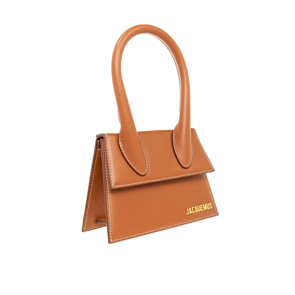 Jacquemus Le Chiquito Moyen Handbag Brown