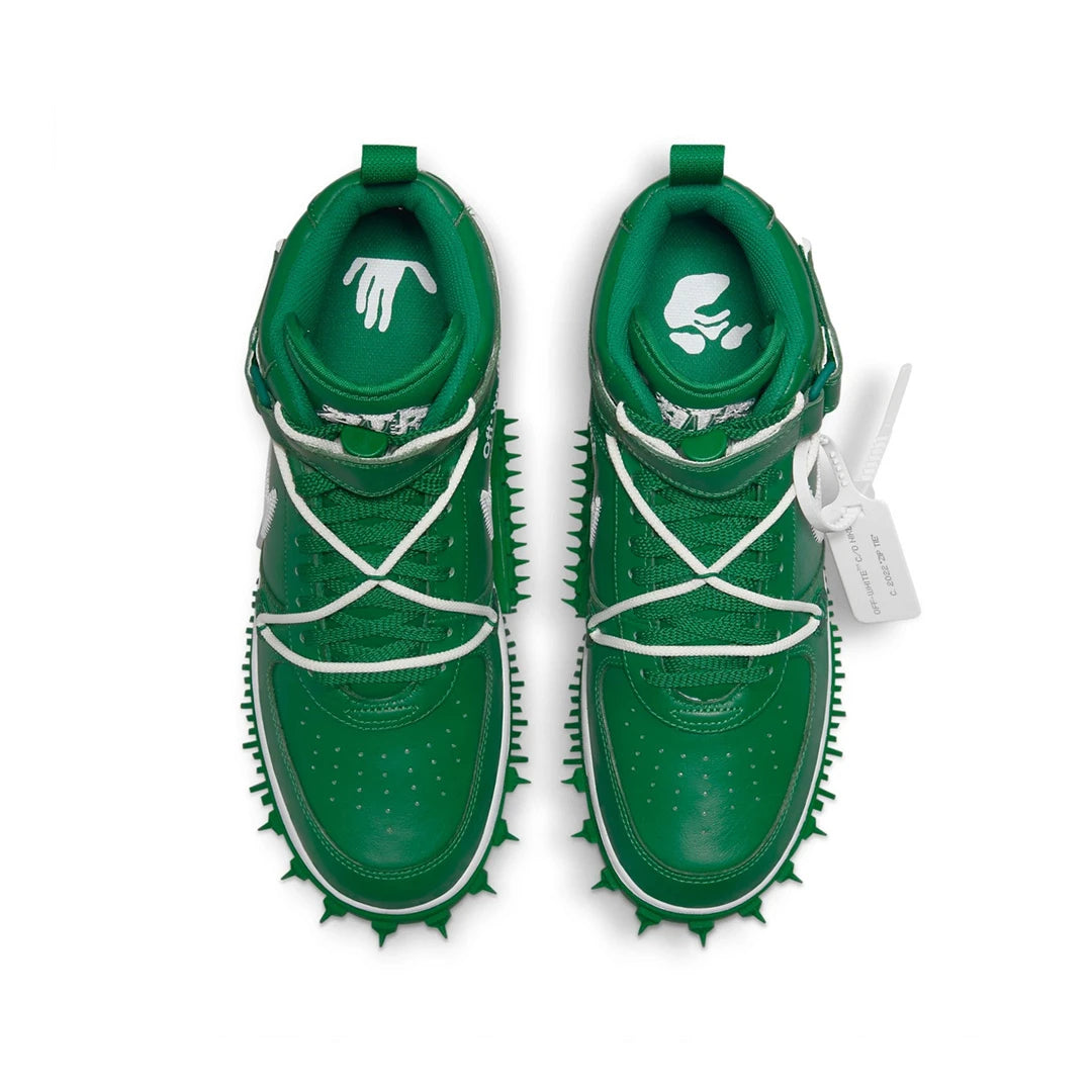 Nike Air Force 1 Mid Off-White Pine Green