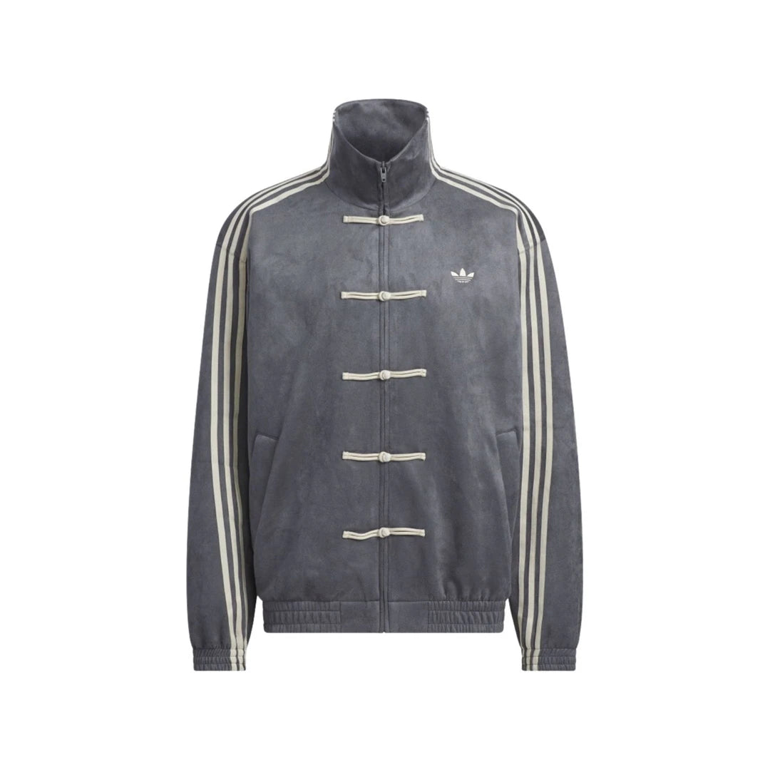 adidas CTT Chinese Track Top 3.1 Gender Neutral Jacket (Asia Sizing) Grey Blue