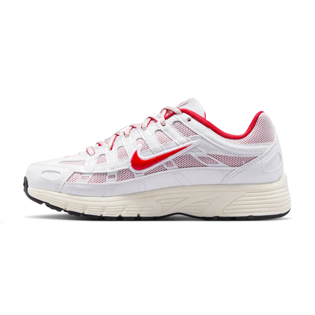 Nike P-6000 White University Red Sail Black