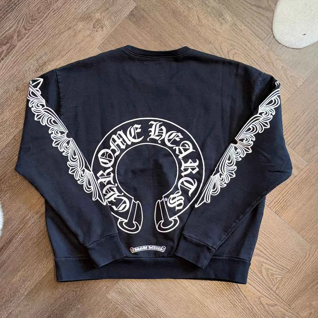 Chrome Hearts Floral Horseshoe Sweatshirt