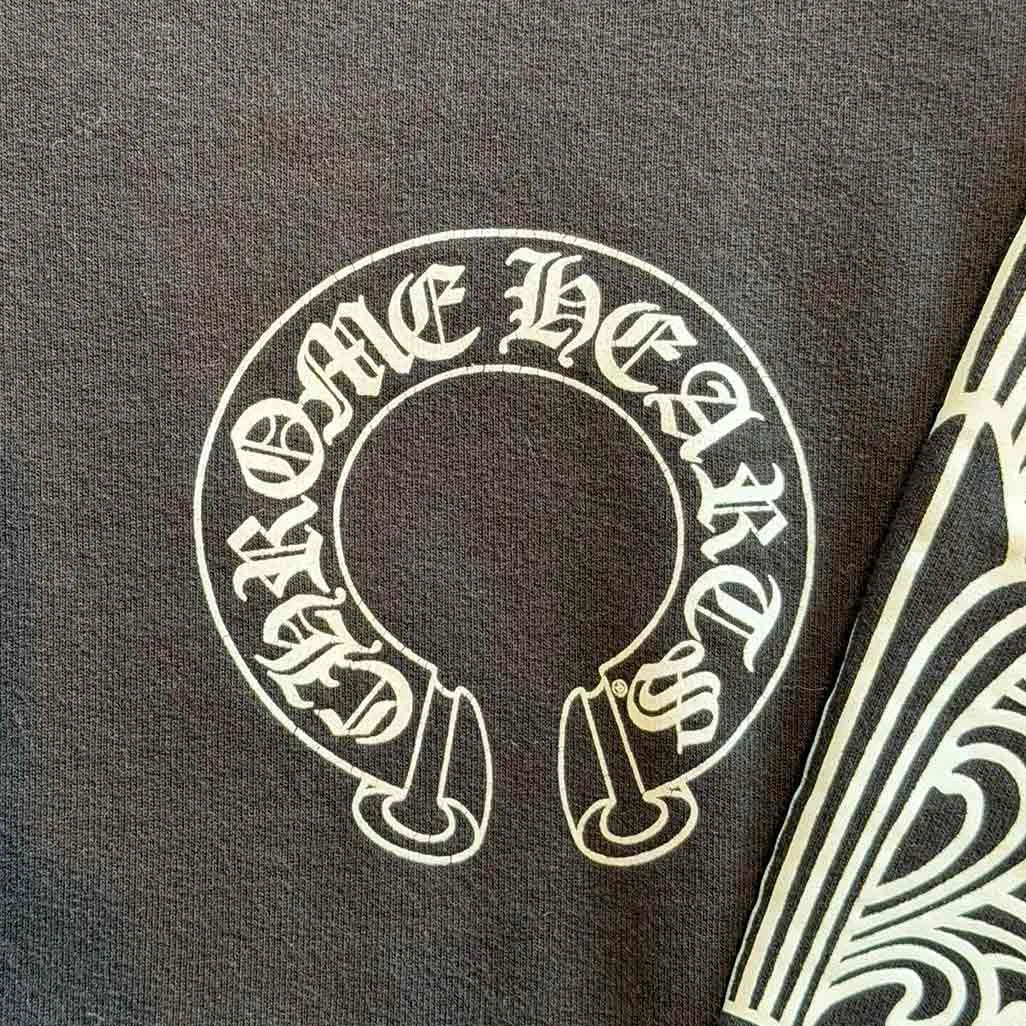 Chrome Hearts Floral Horseshoe Sweatshirt