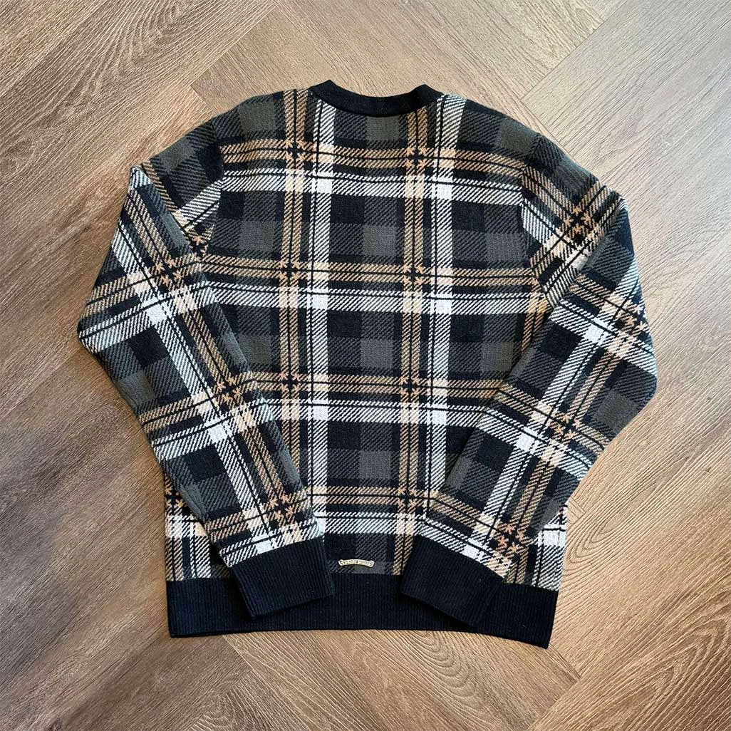 Chrome Hearts Checkered Cashmere Jumper