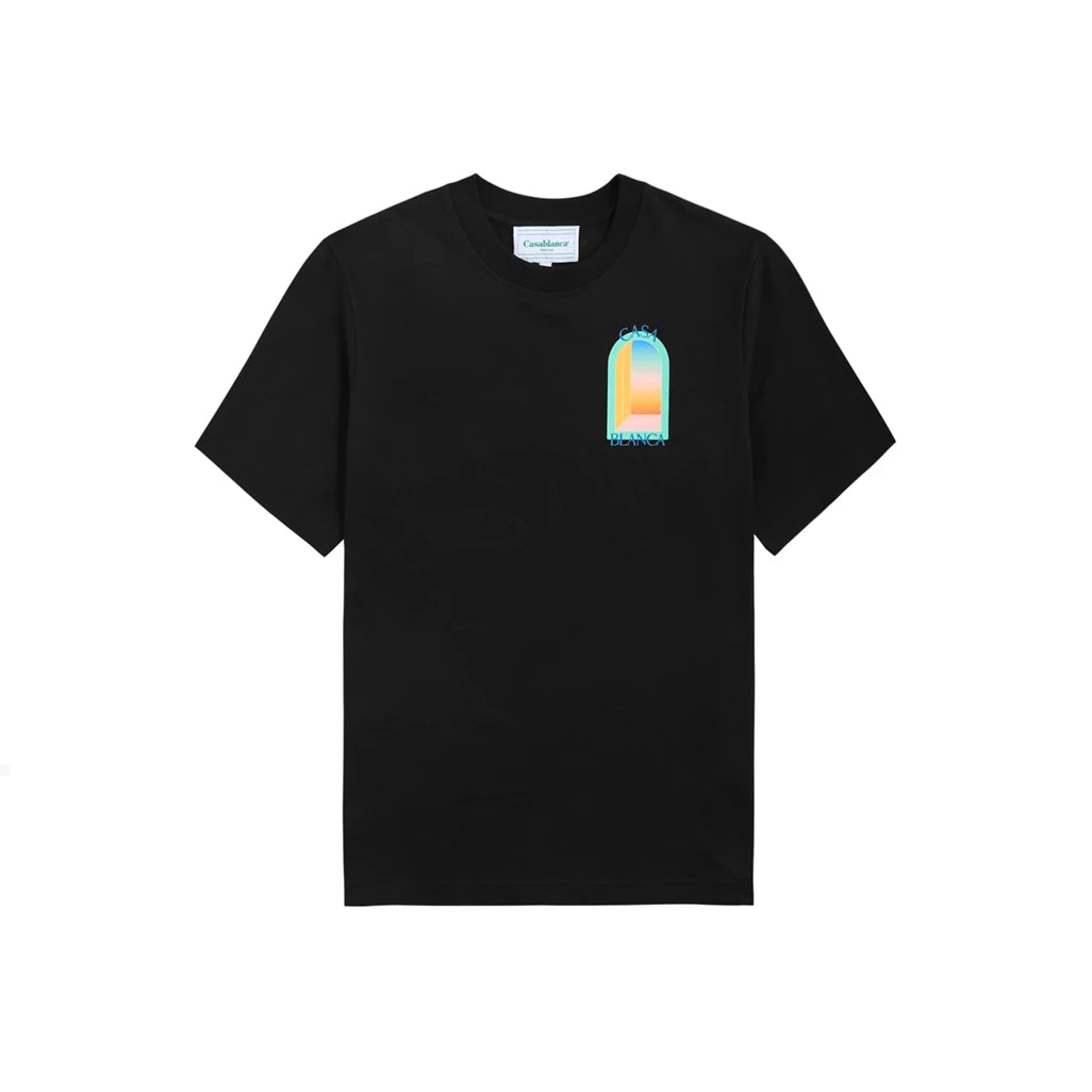 Casablanca L'Arc Coloré T-Shirt – Black
