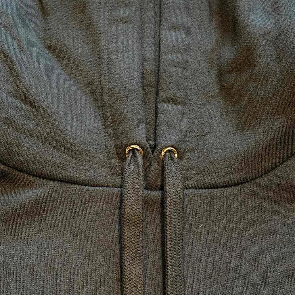 Chrome Hearts Scroll Pullover Hoodie Black White