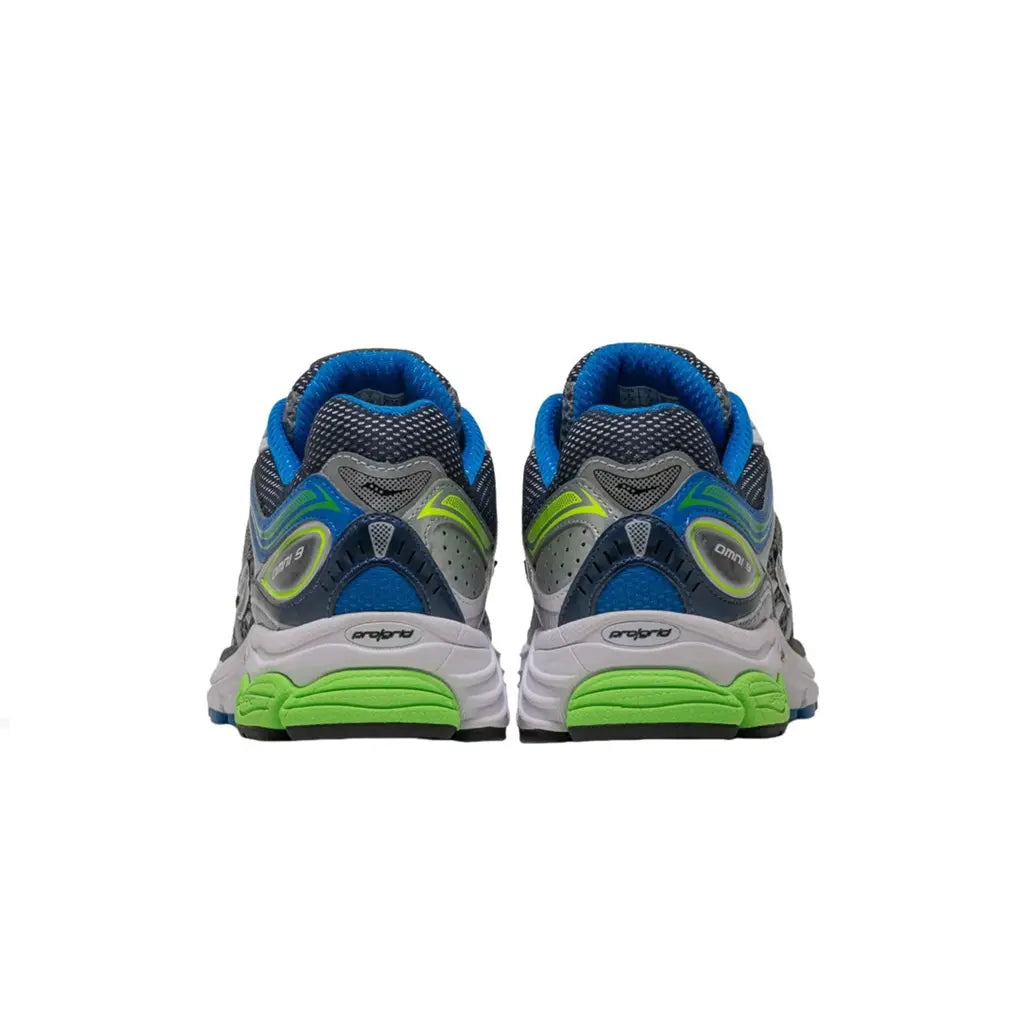 Saucony ProGrid Omni 9 Grey Slime Blue