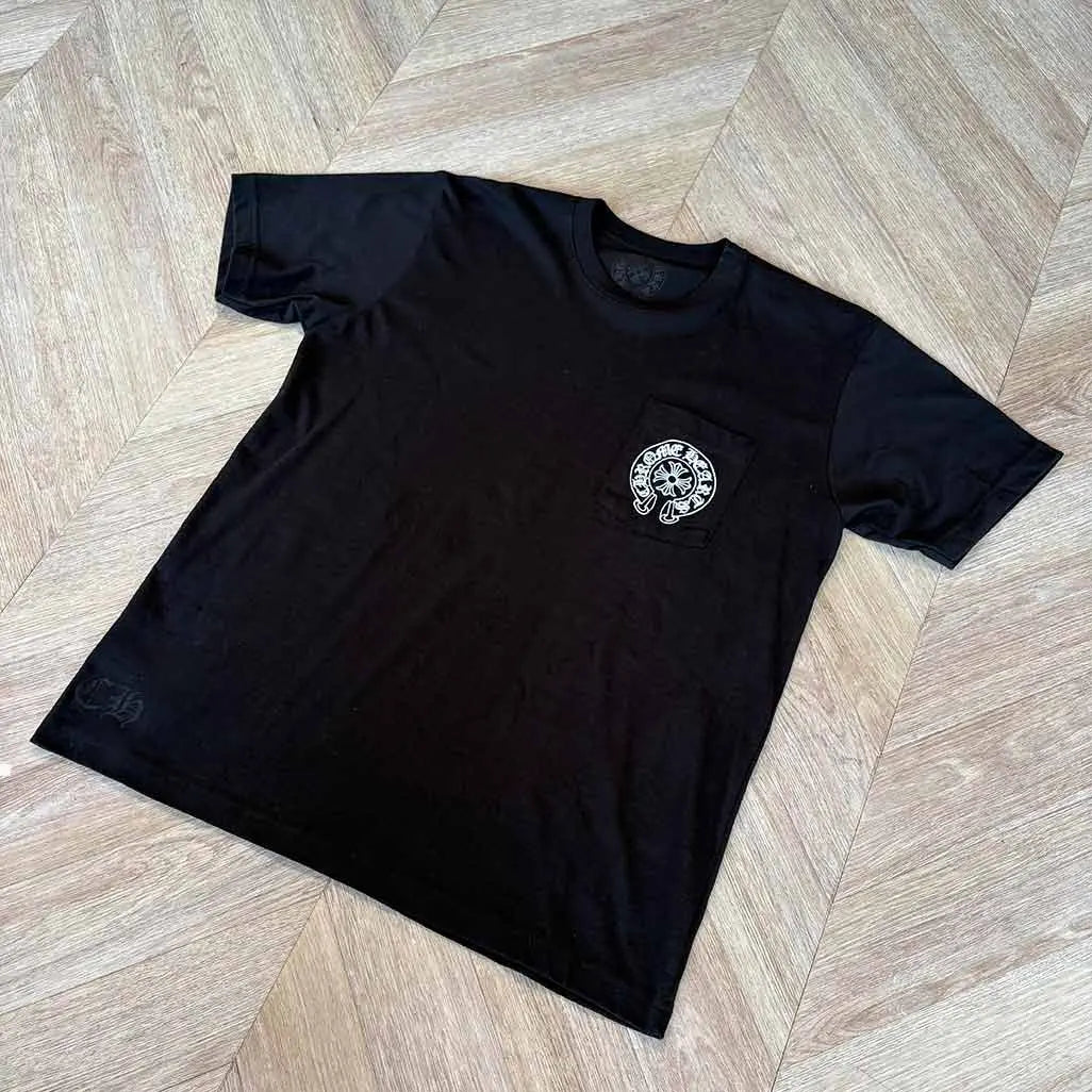 Chrome Hearts Paris Black Tshirt