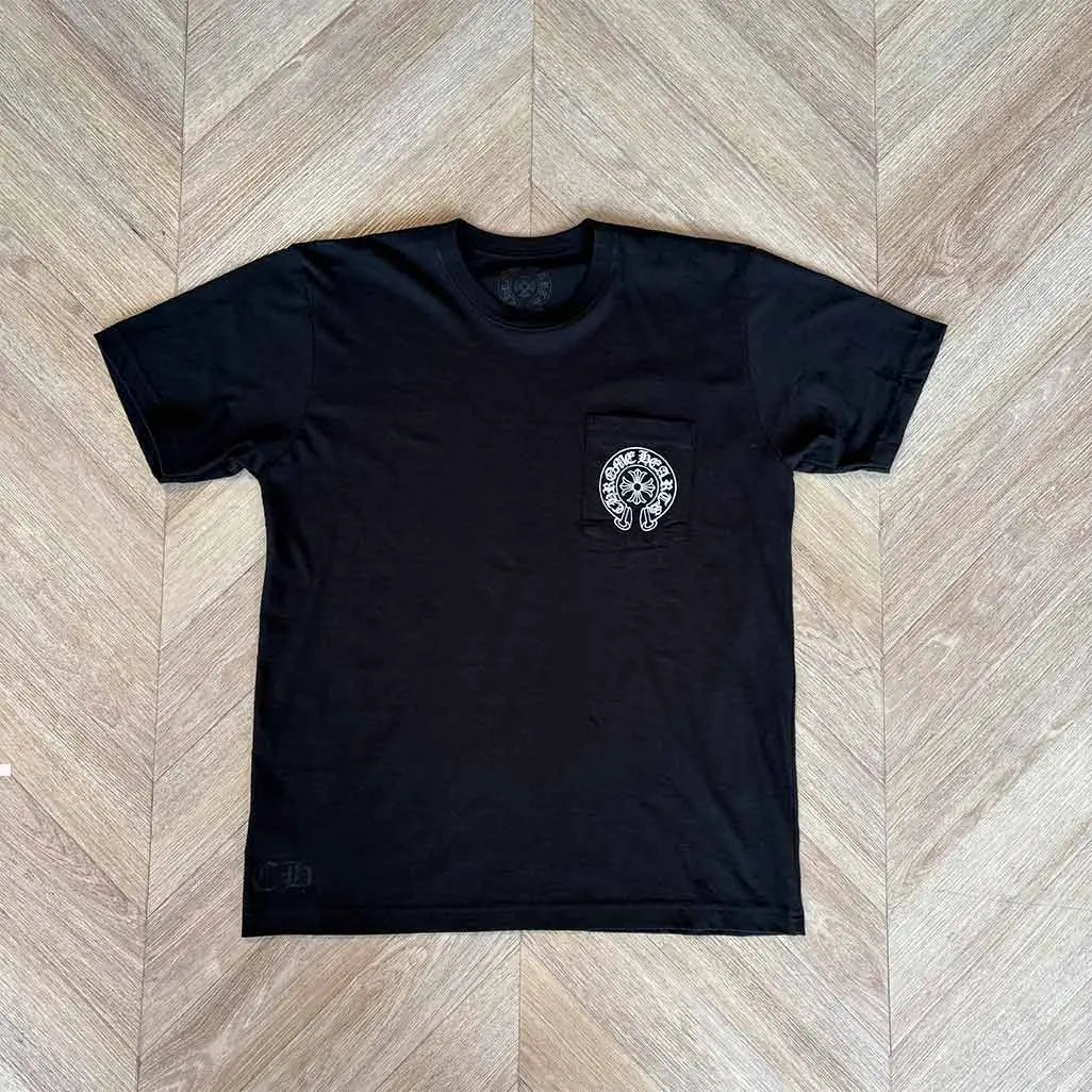 Chrome Hearts Paris Black Tshirt