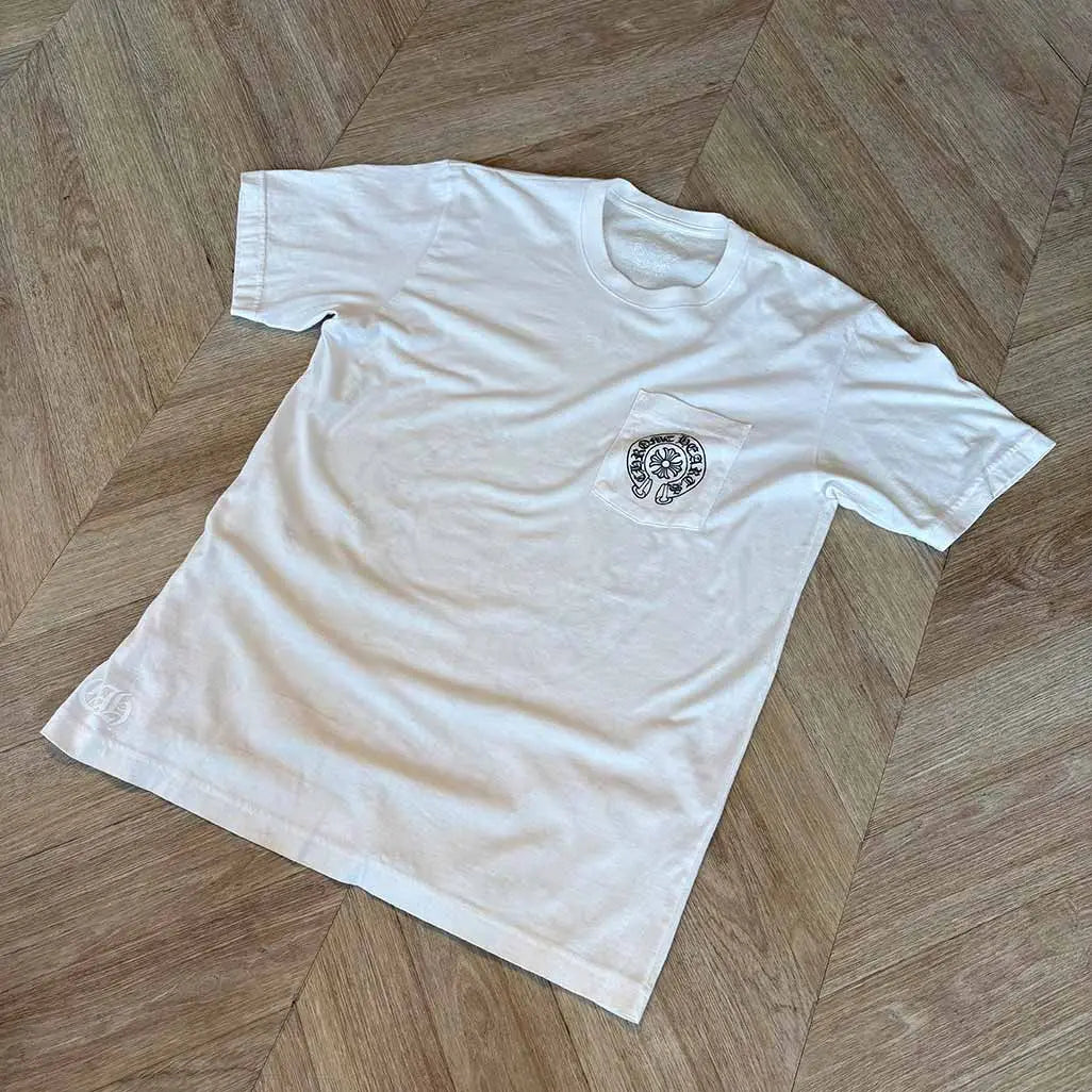 Chrome Hearts White Horseshoe Miami Tshirt