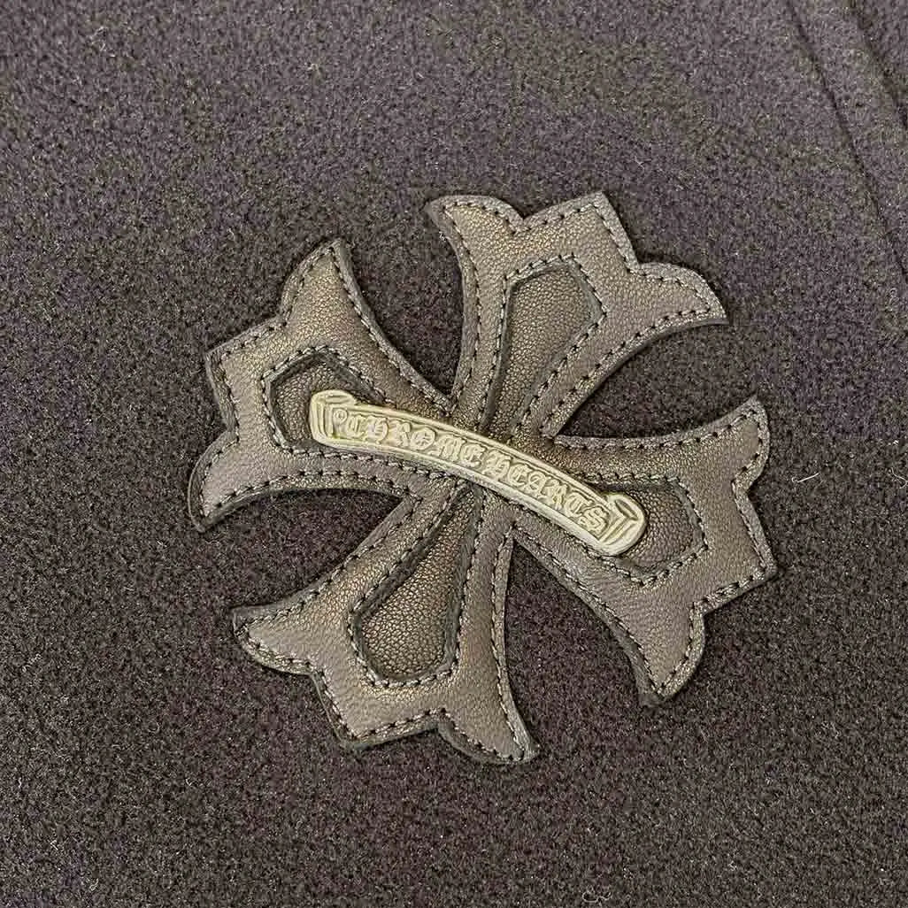 Chrome Hearts Hooded Fleece Black