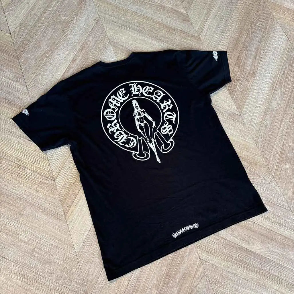 Chrome Hearts Deadly Doll Black Tshirt