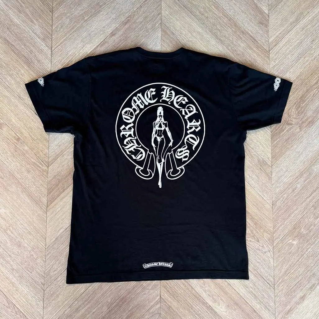 Chrome Hearts Deadly Doll Black Tshirt