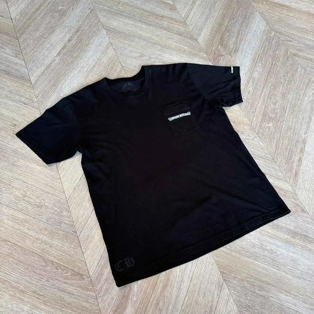 Chrome Hearts Scroll Black Tee
