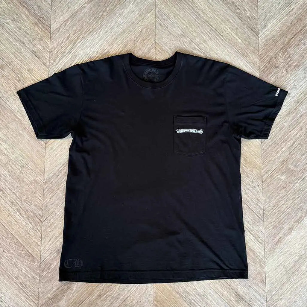Chrome Hearts Scroll Black Tee