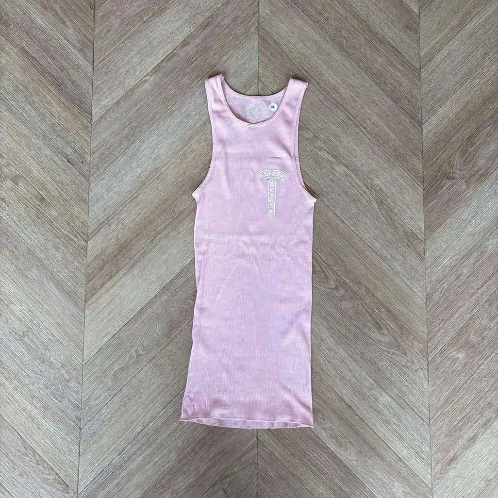 Chrome Hearts Pink White Vest