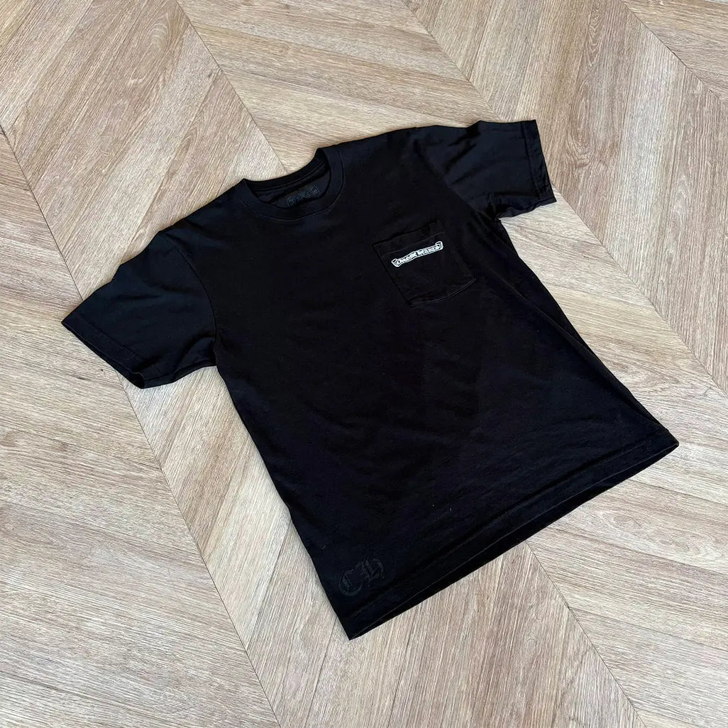 Chrome Hearts St. Barth Exclusive Anchor Cross T-Shirt 'Black / Blue'