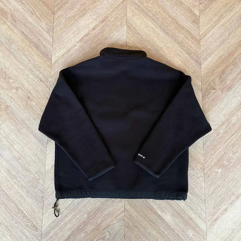 Chrome Hearts Horseshoe Quarter-Zip Fleece Pullover 'Black'
