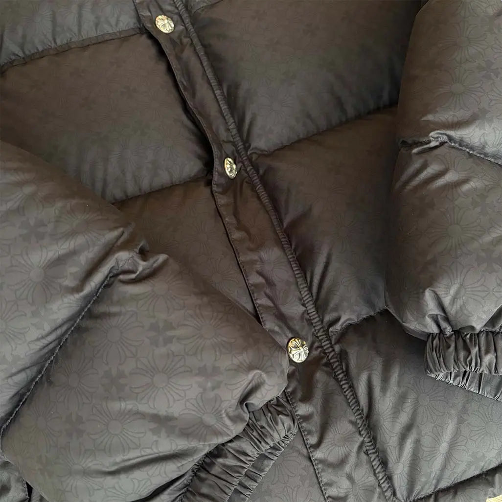 Chrome Hearts Black Pattern Puffer