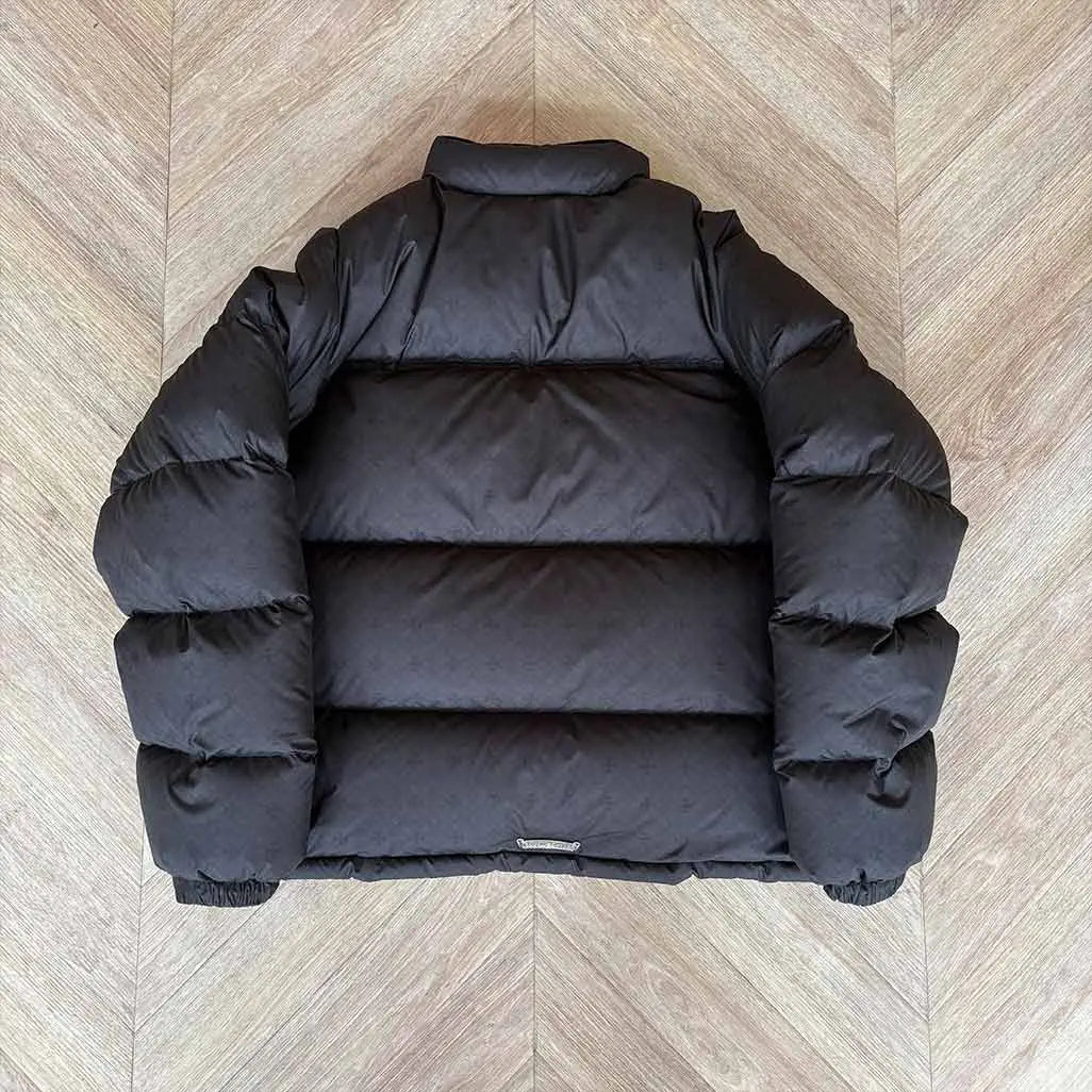Chrome Hearts Black Pattern Puffer