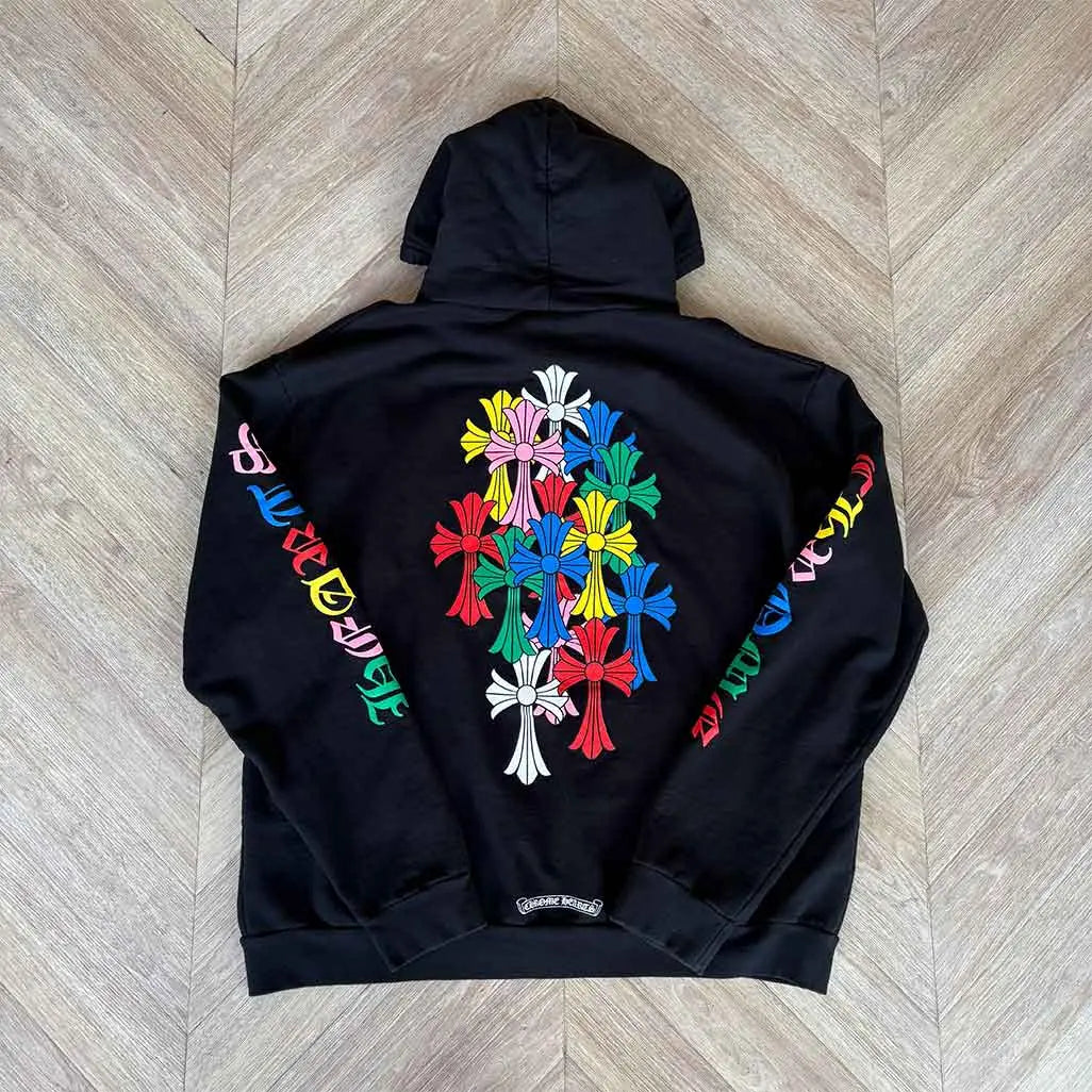 Chrome Hearts Chrome Multi Black Hoodie