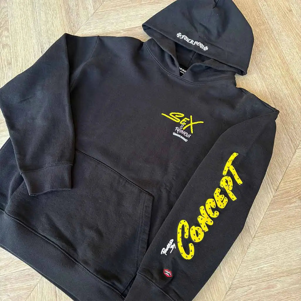 Chrome Hearts Chrome Black Yellow “Concept” S Records