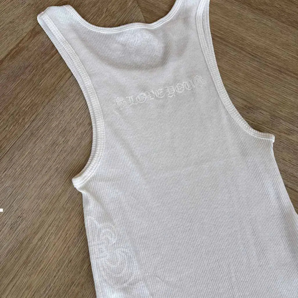 Chrome Hearts Vest All White Cannes