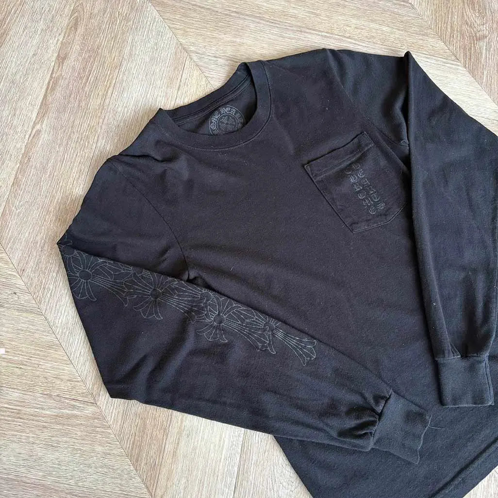 Chrome Hearts All Black Miami Longsleeve