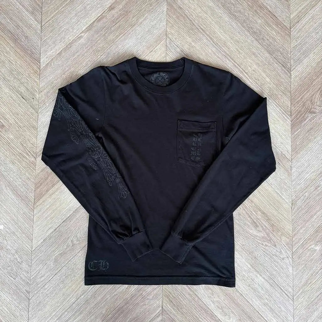 Chrome Hearts All Black Miami Longsleeve