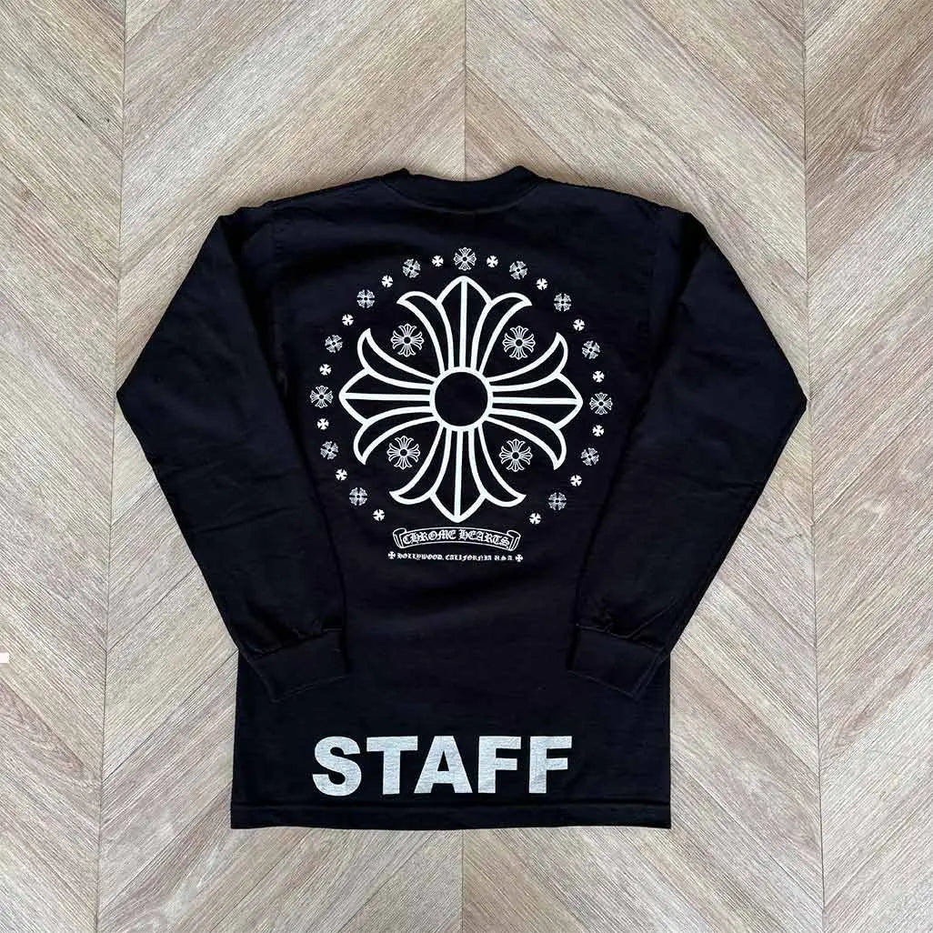 Chrome Hearts STAFF Longsleeve