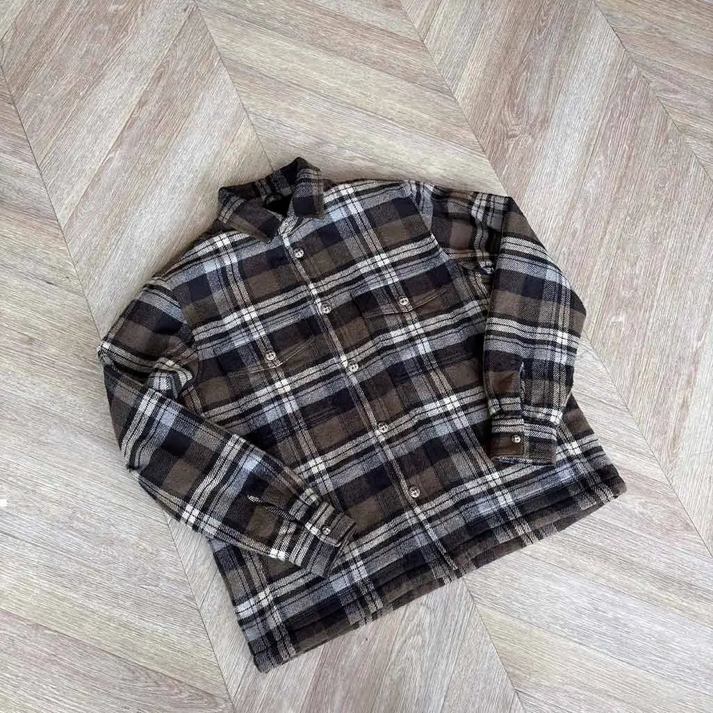 Chrome Hearts Olive Black Shirt Jacket