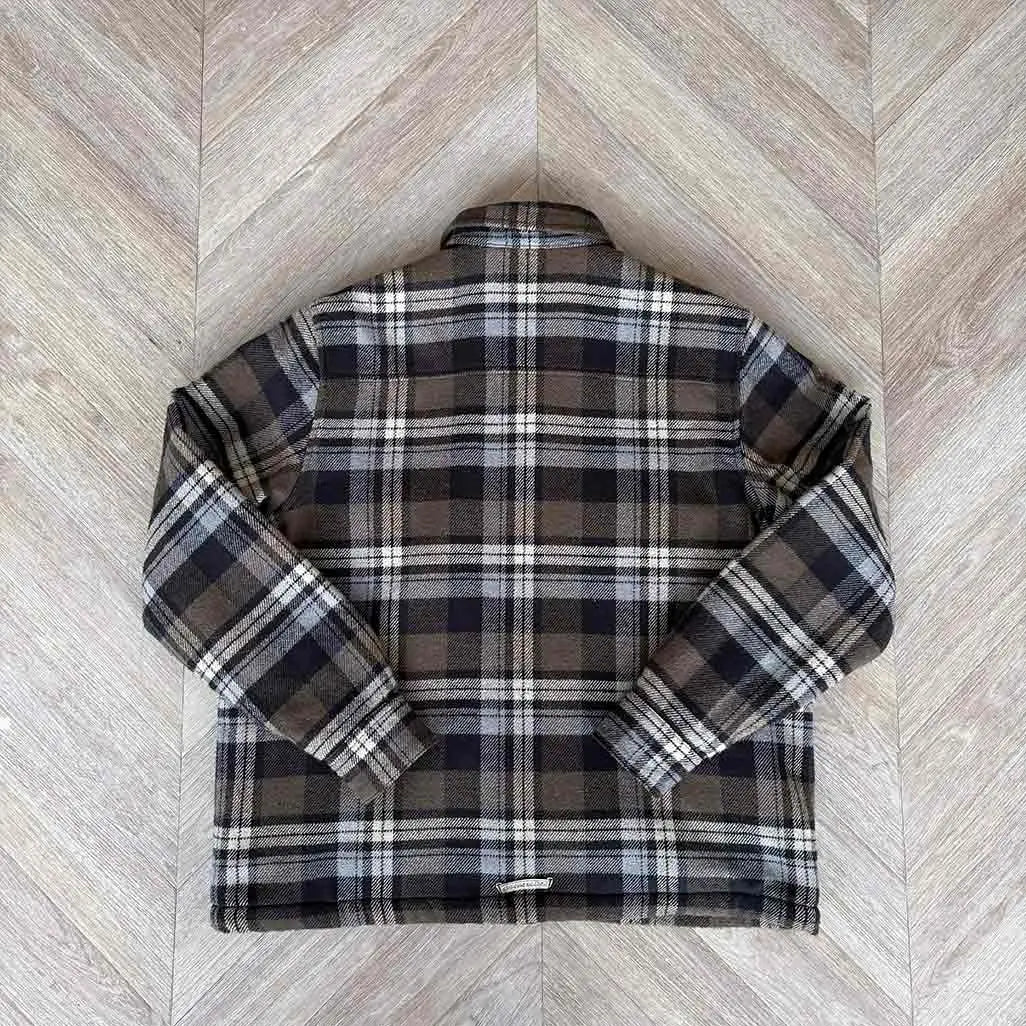 Chrome Hearts Olive Black Shirt Jacket