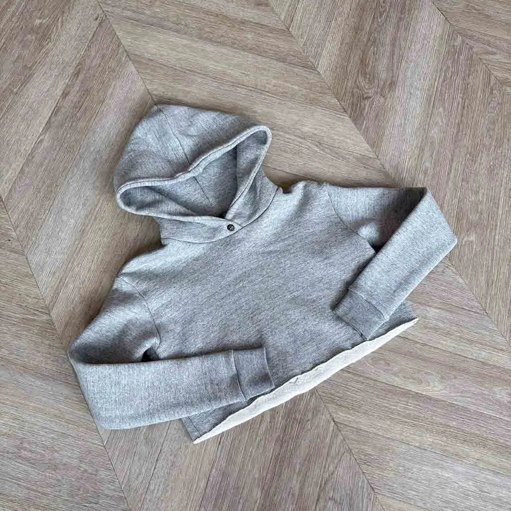 Chrome Hearts Cropped Hoodie 3Patch