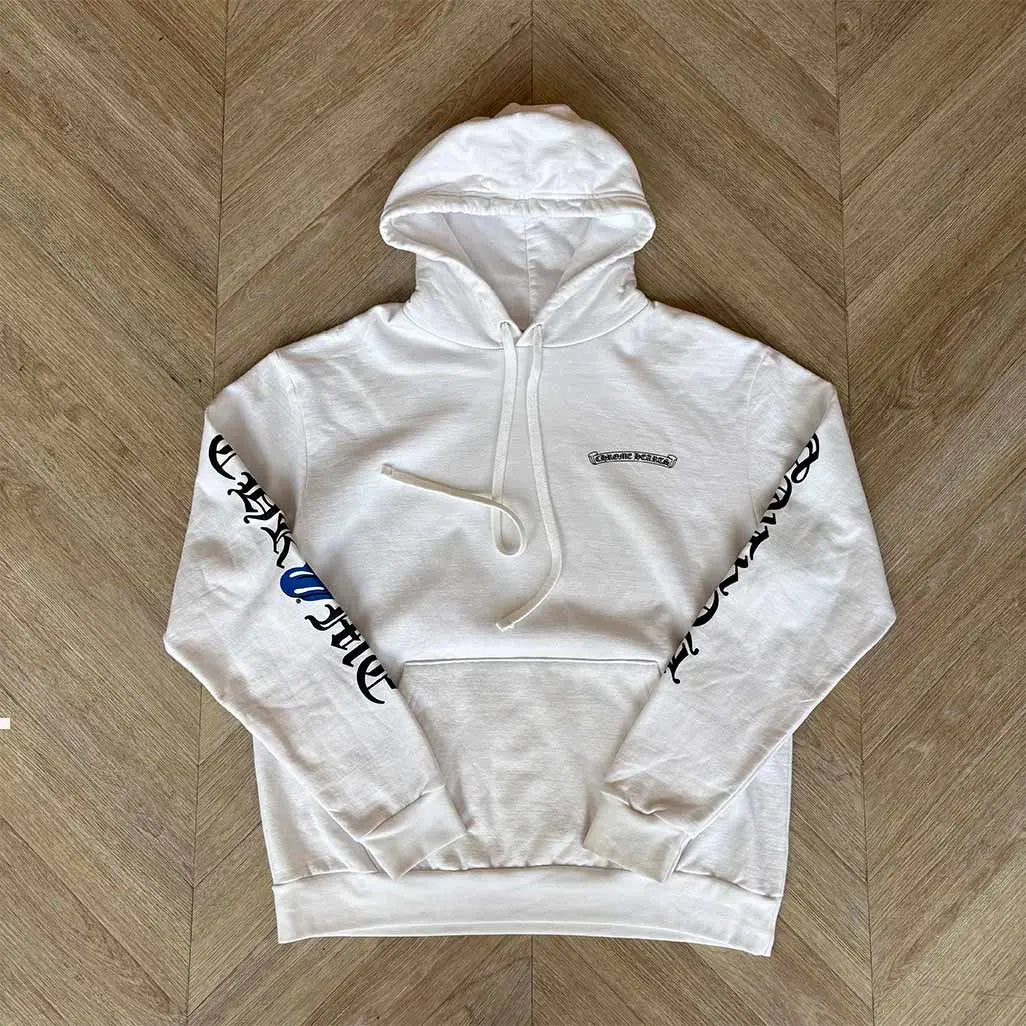 Chrome Hearts Rolling Stones White Hoodie