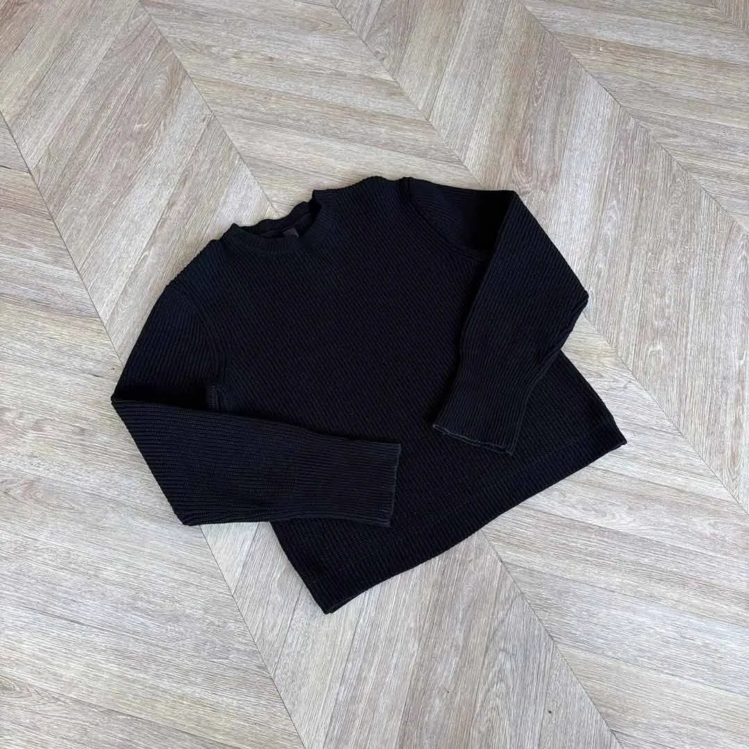 Chrome Hearts Black Cashmere Jumper Knit