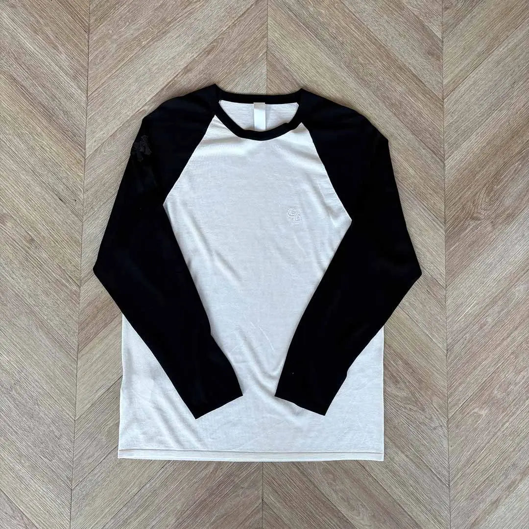 Chrome Hearts Black Sleeve White Longsleeve