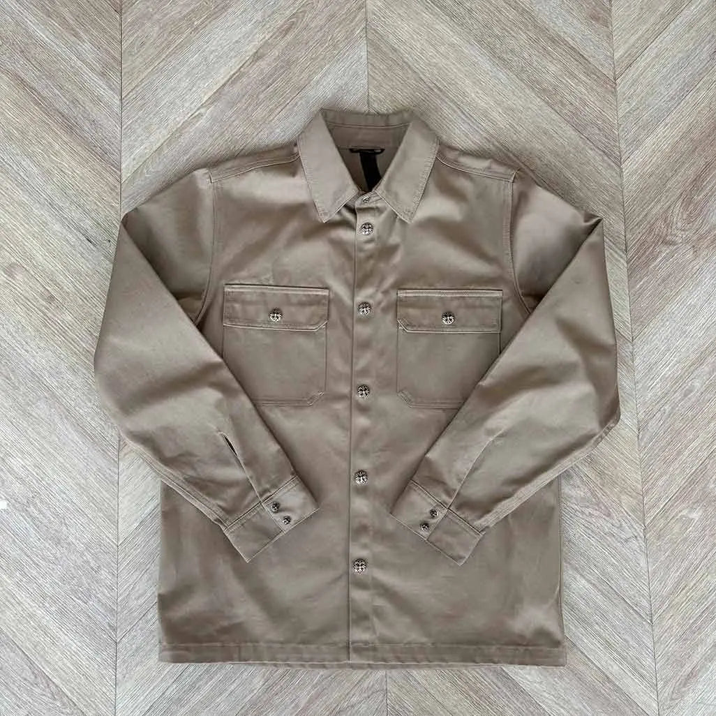 Chrome Hearts Tan Shirt Jacket