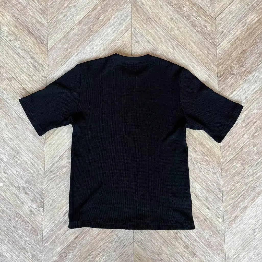 Chrome Hearts Black Waffle Tshirt CH