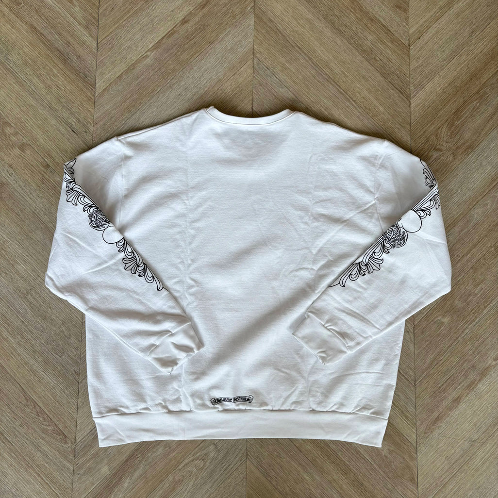 Chrome Hearts Jumper Love You Collar White