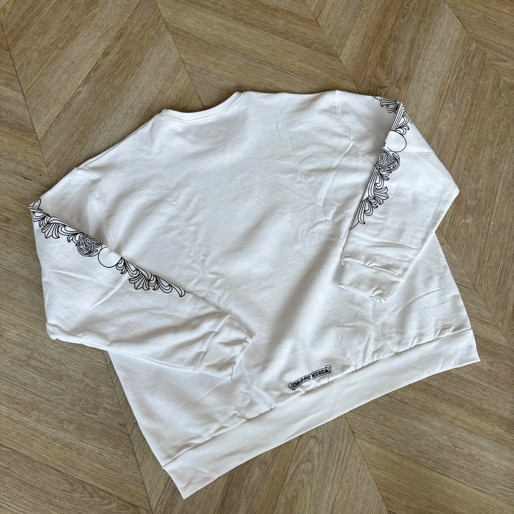 Chrome Hearts Jumper Love You Collar White