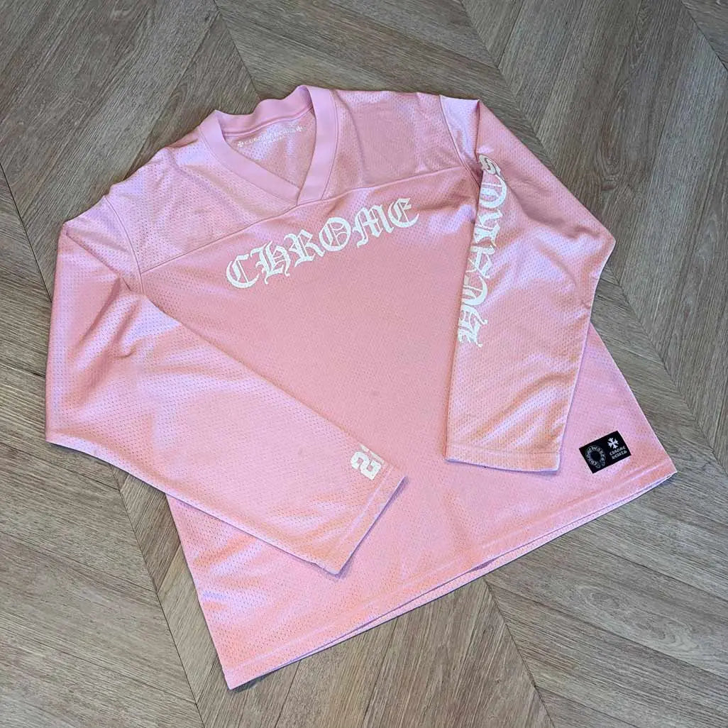 Chrome Hearts Pink Jersey Longsleeve