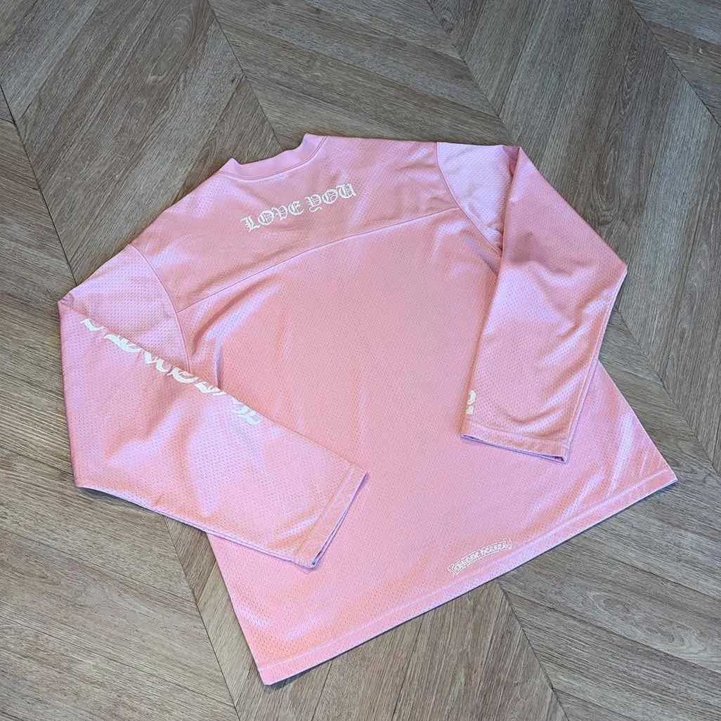 Chrome Hearts Pink Jersey Longsleeve
