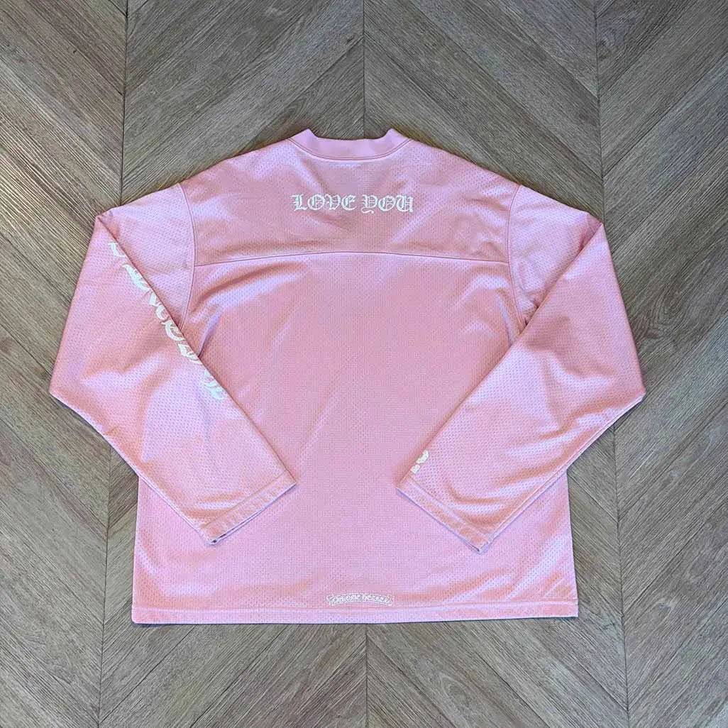 Chrome Hearts Pink Jersey Longsleeve