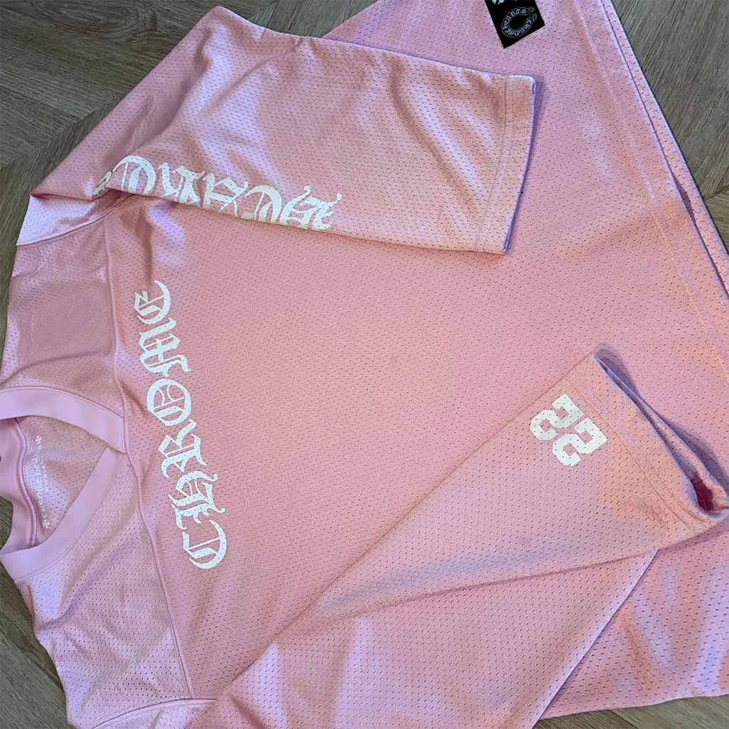 Chrome Hearts Pink Jersey Longsleeve