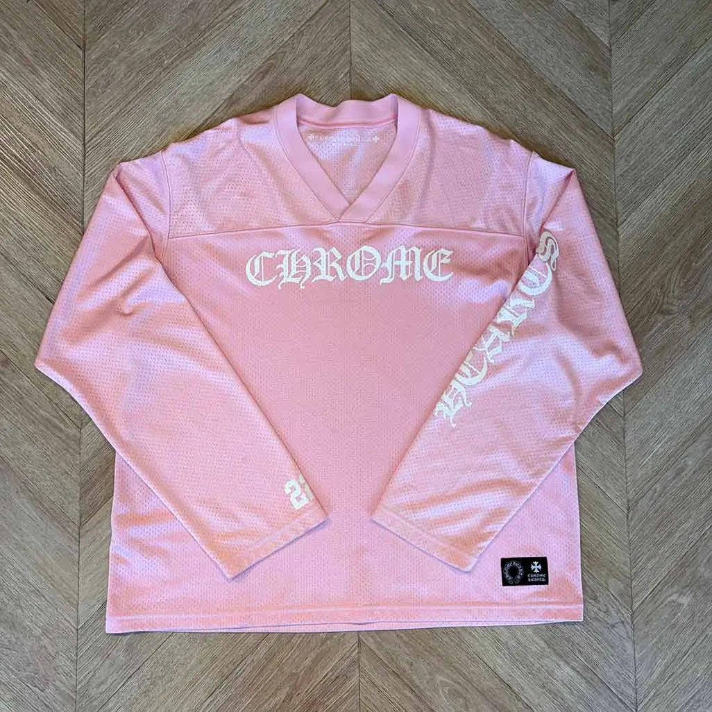 Chrome Hearts Pink Jersey Longsleeve