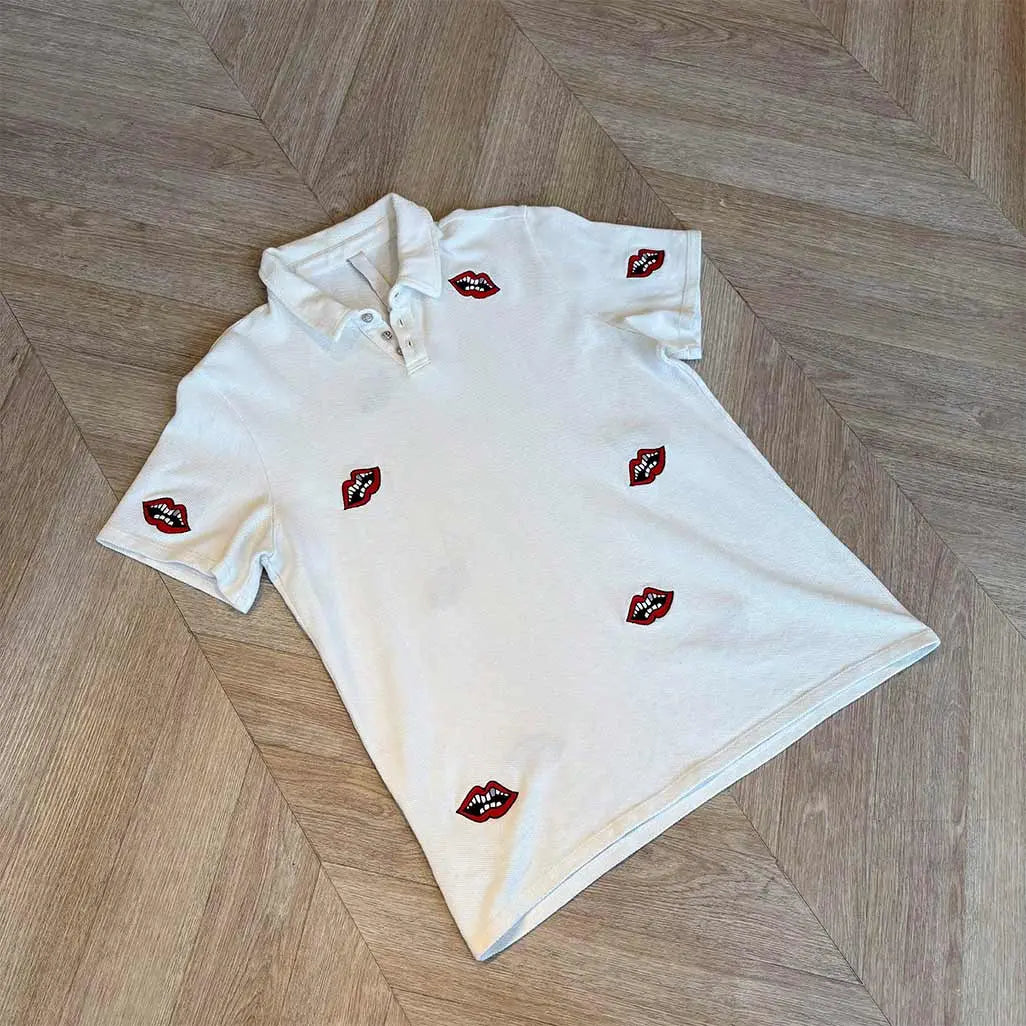 Chrome Hearts White Polo Matty Boy