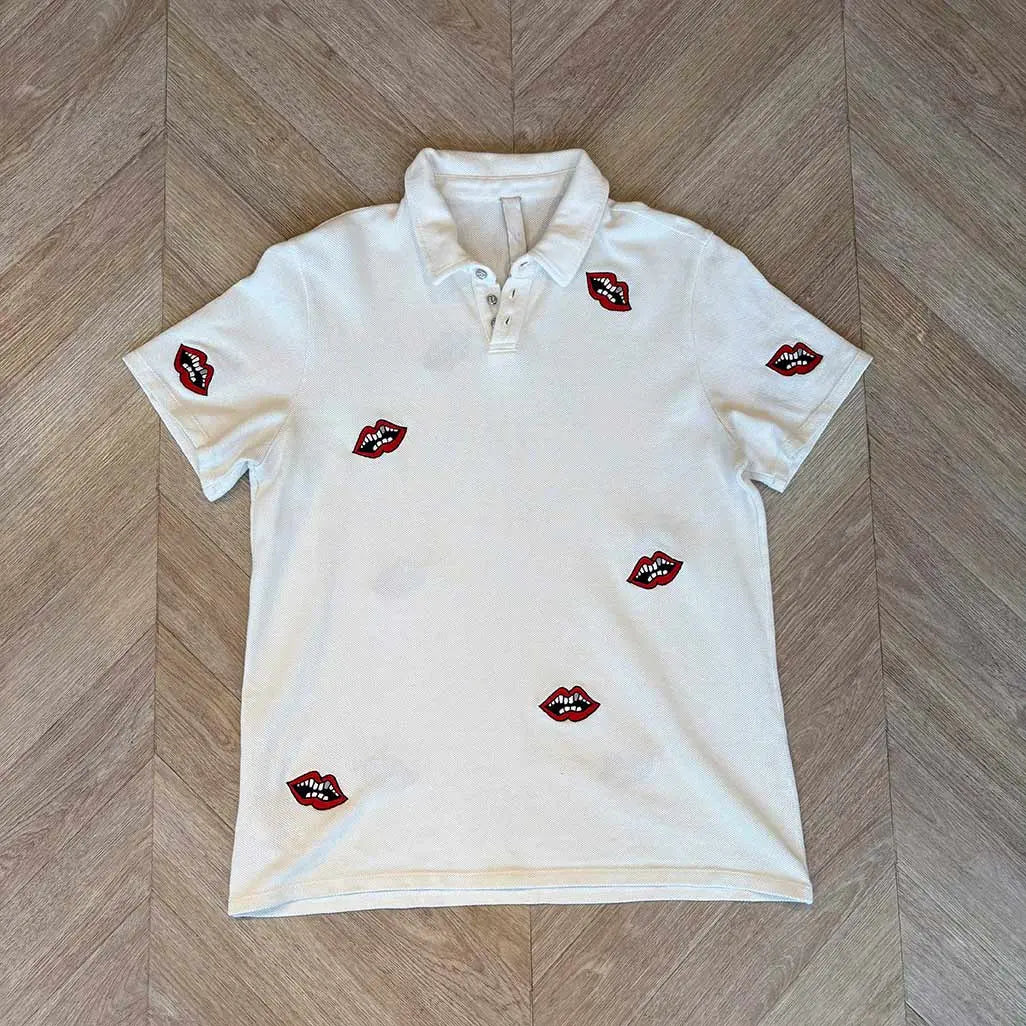 Chrome Hearts White Polo Matty Boy