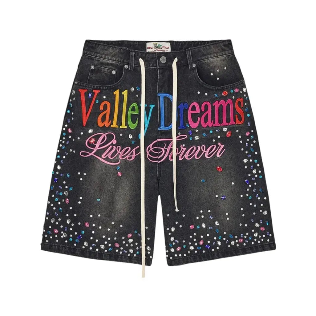 Vale Forever Ice Cream Jorts Black