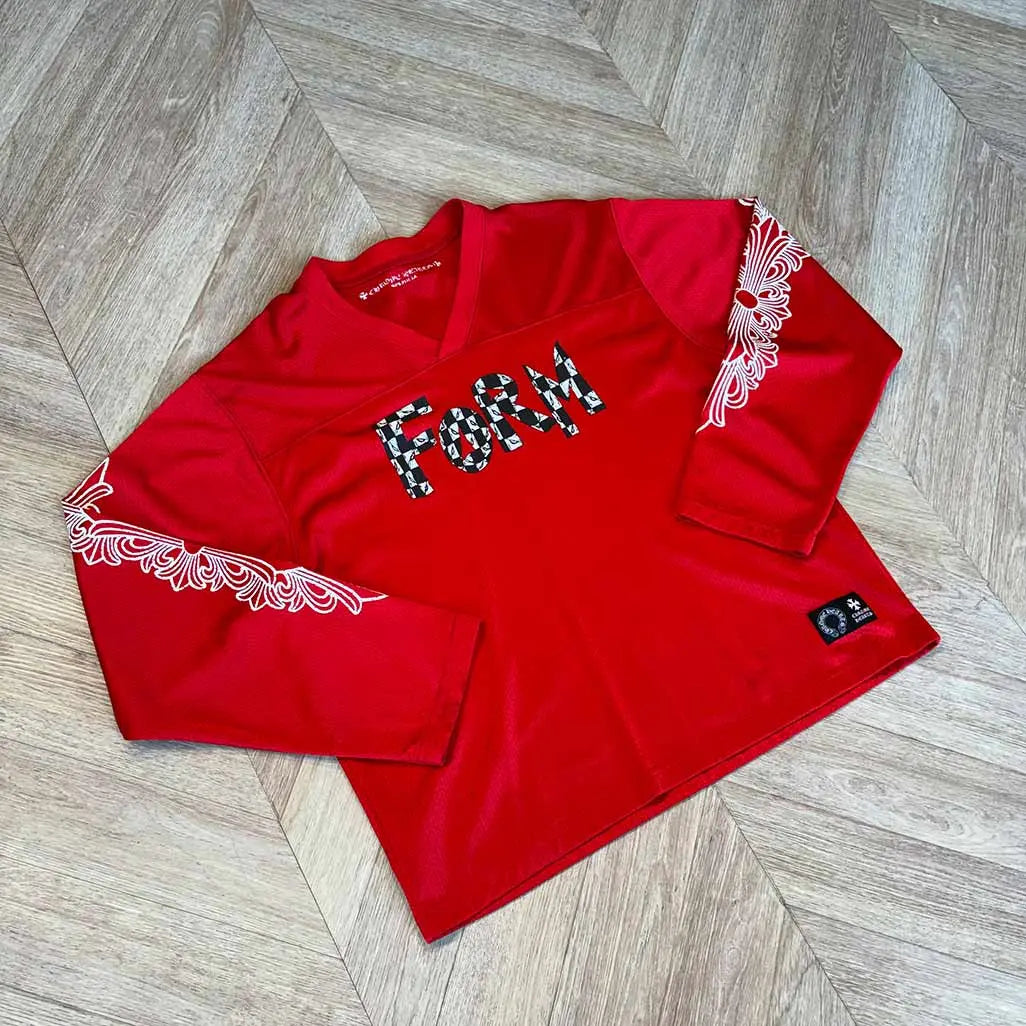 Chrome Hearts Jersey Red Longsleeve